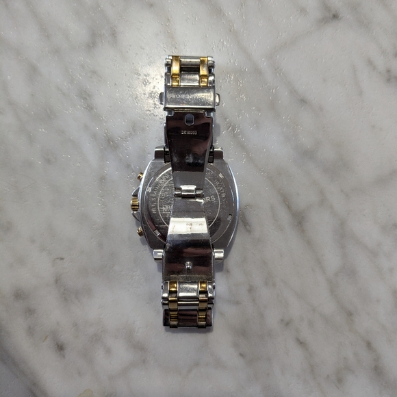Michael Kors Silver and Gold Tone, Oversized Watch - Picture 4 of 5